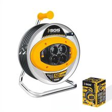 SGS 2113 50 mt Metal Makaralı Uzatma Kablosu