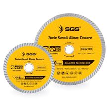 SGS Turbo Kanallı Elmas Testere