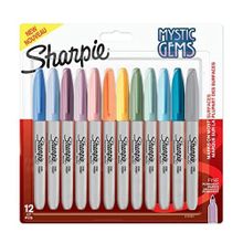 Sharpie Mystic Gems 12'li Paket Fine Permanent Markör Kalem