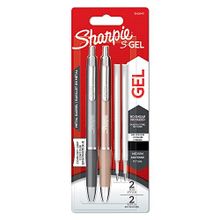Sharpie S-Gel 0.7 mm Metal Gri Bronz 2'li Metal Jel Kalem