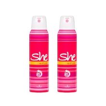 She Is Fun 2x150 ml Kadın Deodorant