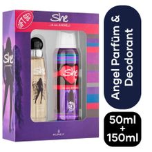 She Women Kofre Angel Edt 50 ml + Kutu Deodorant 150 ml