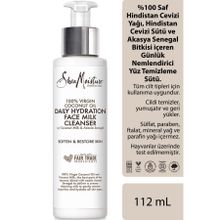 Shea Moisture %100 Saf Hindistan Cevizi Yağlı Günlük Nemlendirici 112 ml Yüz Temizleme Sütü