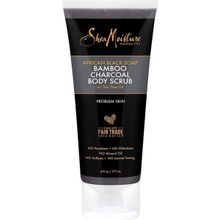 Shea Moisture Afrika Siyah Sabunu ve Bambu Kömürü 170 gr Vücut Peelingi