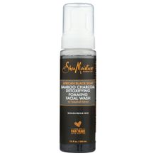 Shea Moisture Afrika Siyah Sabunu ve Bambu Kömürü Detoks 222 ml Yüz Yıkama Köpüğü