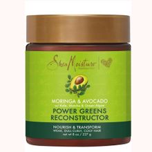 Shea Moisture Power Greens Moringa ve Avokado Yağlı Yeniden Yapılandırıcı 237 ml Saç Kremi