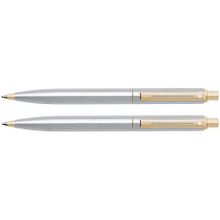 Sheaffer 325-9 Sentınel Parlak Krom Gövde Ve Altın Klips Tükenmez-Versatil Kalem Seti