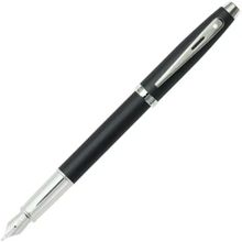 Sheaffer 9317-0 Shfr 100 Mat Siyah Mavi Gövde Krom Kapak Nikel Klips Dolma Kalem