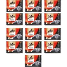 Sheba 13x85 gr Pouch Karışık Çeşit Yetişkin Kedi Konservesi