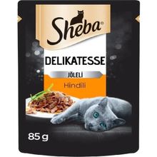 Sheba Delikatesse 85 gr Jöleli Hindili Pouch Yetişkin Kedi Konservesi