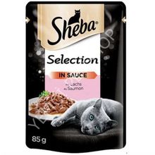 Sheba Salmon Pouch Gravy Soslu Somonlu 85 gr Kedi Yaş Maması