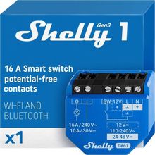 Shelly 1 Gen3 Akıllı Röle - 1 Adet