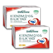 Shiffa Home Koenzim Q10 Balık Yağı 2x30 Kapsül