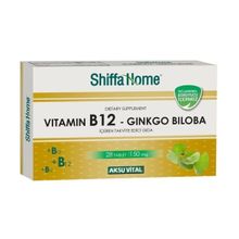 Shiffa Home Vitamin B12 Ginkgo Biloba İçeren 28 Tablet