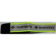 Shimano Geniş Siyah/Yeşil Reflektörlü Paça Koruma Bandı