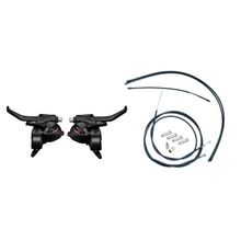 Shimano ST-EF41 3x7 Kablolu Fren Telli Kapsüllü Full Set