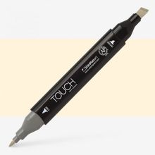 Shinhan Art Touch Twin BR109 Pearl White Çift Uçlu Markör Kalem