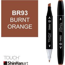 Shinhan Art Touch Twin BR93 Burnt Orange Çift Uçlu Markör Kalem