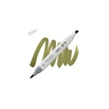 Shinhan Art Touch Twin Brush Y225 Olive Green Dark Çift Taraflı Markör Kalem