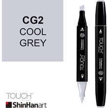 Shinhan Art Touch Twin CG2 Cool Grey Çift Uçlu Markör Kalem