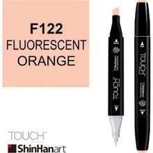 Shinhan Art Touch Twin F122 Fluorescent Orange Çift Uçlu Markör Kalem