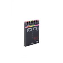 Shinhan Art Touch Twin Florasan Renkler Çift Uçlu 6'lı Markör Kalem Seti