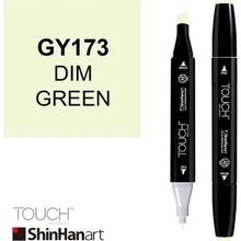 Shinhan Art Touch Twin GY173 Dim Green Çift Uçlu Markör Kalem