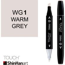 Shinhan Art Touch Twin WG1 Warm Grey Çift Uçlu Markör Kalem