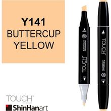 Shinhan Art Touch Twin Y141 Buttercup Yellow Çift Uçlu Markör Kalem