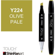 Shinhan Art Touch Twin Y224 Olive Pale Çift Uçlu Markör Kalem