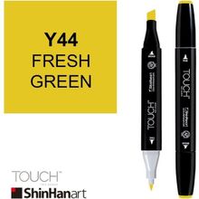 Shinhan Art Touch Twin Y44 Fresh Green Çift Uçlu Markör Kalem