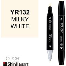Shinhan Art Touch Twin YR132 Milky White Çift Uçlu Markör Kalem