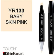 Shinhan Art Touch Twin YR133 Baby Skin Pink Çift Uçlu Markör Kalem