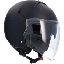 Shiro SH-64SV Tokio Solid Açık Siyah Motosiklet Kaskı
