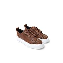 Shoecide CH169 CBT Thorn Taba - Beyaz Renk Erkek Günlük Ayakkabı