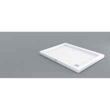 Shower Dikdörtgen Flat 75x110 cm Duş Teknesi