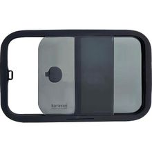 SHUIVAN 70x40 cm Oval Köşe Sürgülü Karavan Camı