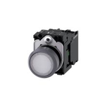 Siemens 3SB6113-0DB60-1BA0 Beyaz 1 NA 24V AC/DC Işıklı Buton