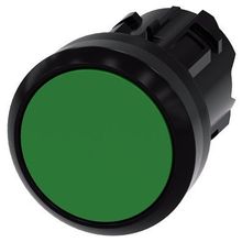 Siemens 3SU1000-0AB40-0AA0 Yay Dönüştü Plastik Yeşil Buton Kafası
