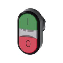 Siemens 3SU1000-3AB42-0AK0 0-1 Yazılı Kırmızı Yeşil İkiz Buton