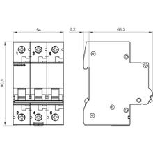 Siemens 5SL6320-7 6kA 3x20A NC Otomatik Sigorta