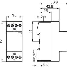 Siemens 5TT5831-0 3NO 1NC 25A Insta Kontaktör