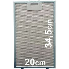 Siemens LC65KAJj60T Davlumbaz Filtresi 20x34.5 cm Aspiratör Filtre