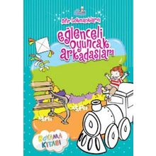SIFIR LOKMACIKLARIN EĞLENCELI OYUNCAK ARKADAŞLARI-BOYAMA KITABI - KOLEKTIF