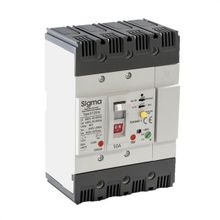 Sigma H125N 40 A 25 kA 4 Kutuplu Kaçak Akım Korumalı Kompakt Şalter