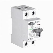 Sigma SGM 2P 300mA 10 kA 25A Kaçak Akım Koruma Rölesi