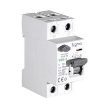 Sigma SGM 2P 30mA 10 kA 25A Kaçak Akım Koruma Rölesi