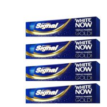 Signal White Now Gold 4x75 ml Diş Macunu