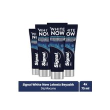 Signal White Now Leke Karşıtı Kahve ve Sigara Içenler İçin Beyazlatıcı 4x75 ml Diş Macunu