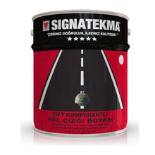 Signatekma MF 21 25 kg RAL 1023 Sarı Serme Çift Kompenantlı Yol Çizgi Boyası